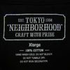 NEIGHBORHOOD ネイバーフッド 19AW 192PCNH-ST01 ANA C-TEE SS プリント Tシャツ 半袖カットソー ブラック系 XL【美品】【中古】