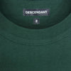 DESCENDANT ディセンダント 21SS 211ATDS-CSM08 BARKLEY JERSEY SS クルーネック Tシャツ 半袖カットソー グリーン系 2【極上美品】【中古】