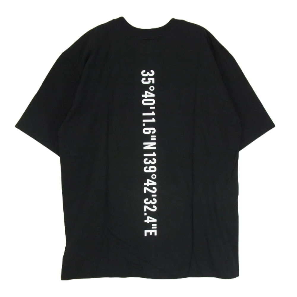 WTAPS ダブルタップス 20SS 201PCDT-ST09S GPS 02 バックプリント Tシャツ 半袖カットソー ブラック系 X04【極上美品】【中古】