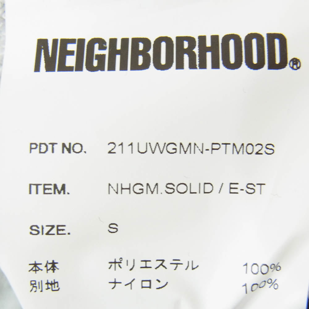 NEIGHBORHOOD ネイバーフッド 21SS 211UWGMN-PTM02S × GRAMICCI グラミチ NHGM SOLID E-ST Jersey Short コットン ハーフパンツ ショーツ グレー系 S【新古品】【未使用】【中古】