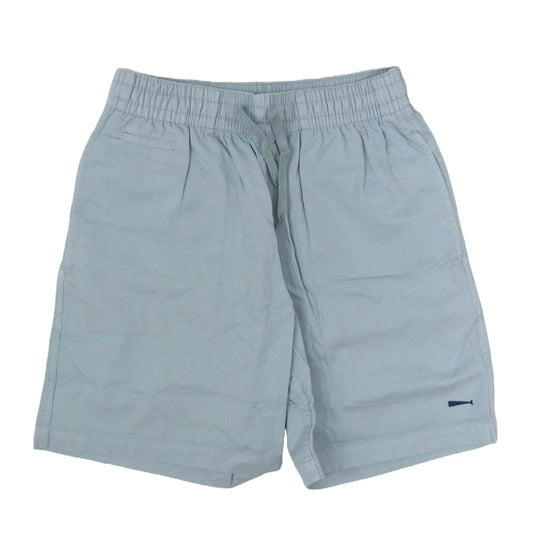 DESCENDANT ディセンダント SHORE BEACH SHORTS 刺繍ビーチ ハーフパンツ ショーツ ブルー系 1【美品】【中古】