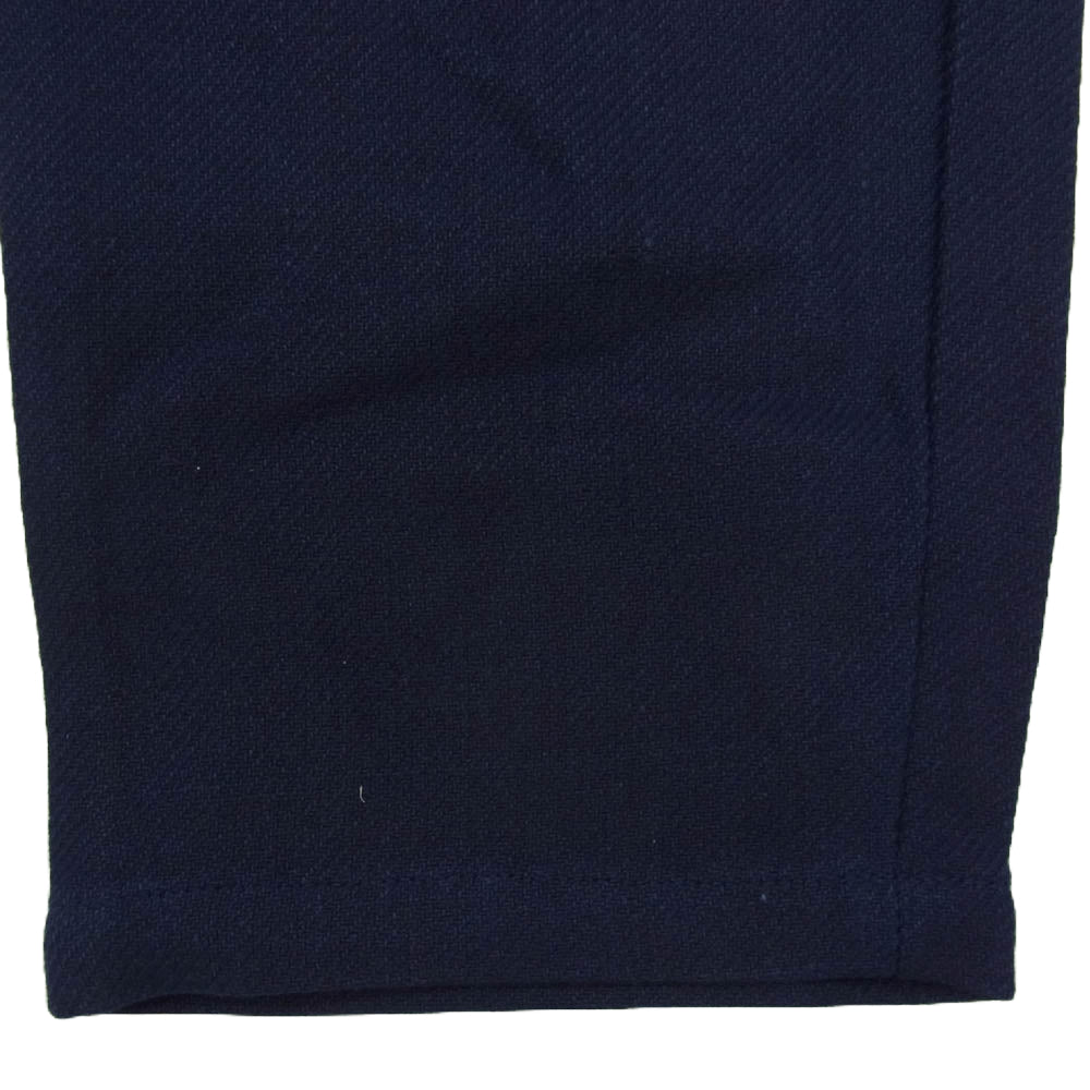 DESCENDANT ディセンダント 21AW 212BRDS-PTM01 INDIGO TWILL TROUSERS インディゴ ツイル トラウザーズ パンツ ネイビー系 1【極上美品】【中古】