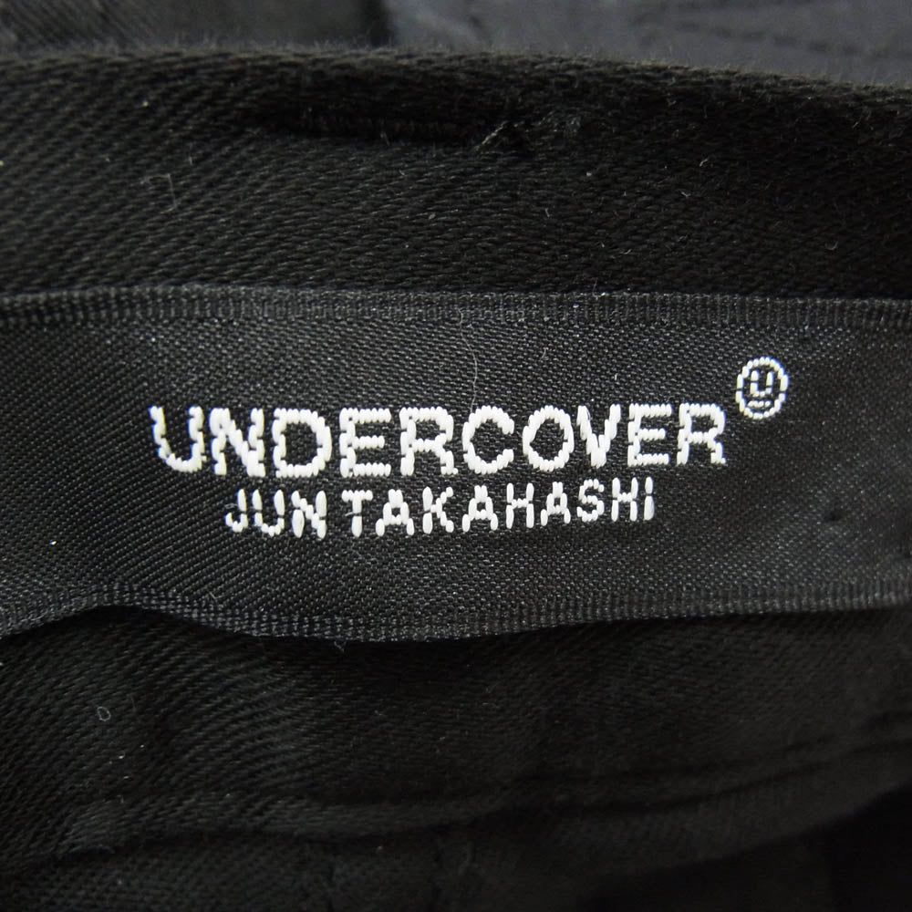 UNDERCOVER アンダーカバー 19SS UCW4511-2 アーミーポケット付 ストレッチスリム カーゴパンツ ブラック系 1【極上美品】【中古】