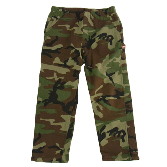 Supreme シュプリーム 21SS UTILITY POCKET SWEATPANT ユーティリティポケット スウェットパンツ カモフラージュ カーキ系 S【中古】