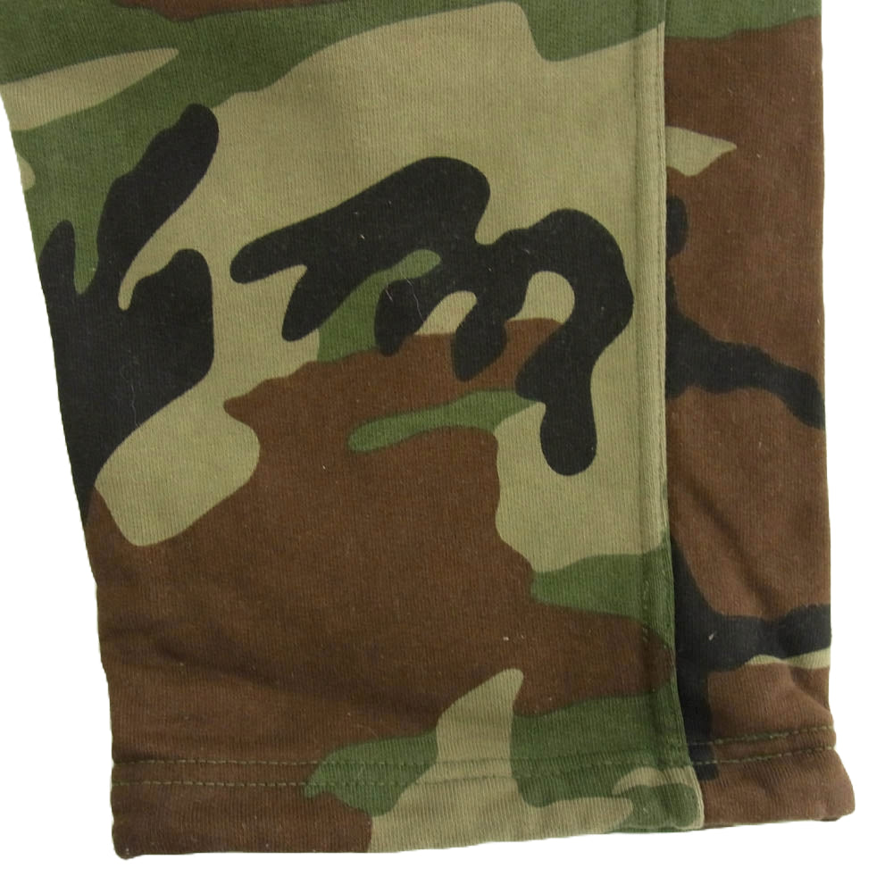 Supreme シュプリーム 21SS UTILITY POCKET SWEATPANT ユーティリティポケット スウェットパンツ カモフラージュ カーキ系 S【中古】