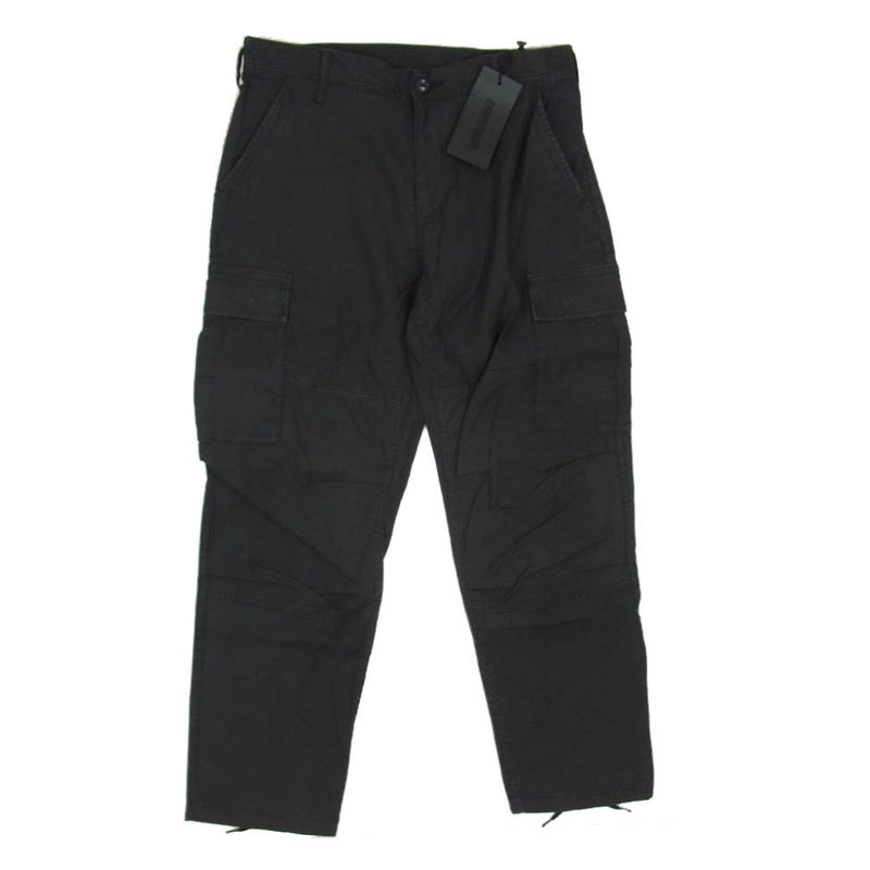 NEIGHBORHOOD ネイバーフッド 23SS 231YTMH-PTM07 コットン カーゴパンツ ブラック系 M【美品】【中古】