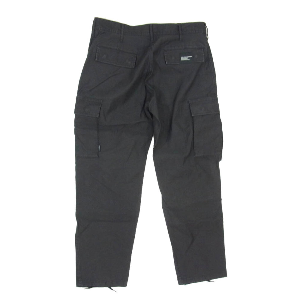 NEIGHBORHOOD ネイバーフッド 23SS 231YTMH-PTM07 コットン カーゴパンツ ブラック系 M【美品】【中古】