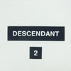 DESCENDANT ディセンダント 21SS 211ATDS-CSM04 STRIP CREW NECK SS FULL SIZE Tシャツ 半袖 カットソー ホワイト系 2【極上美品】【中古】