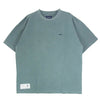 DESCENDANT ディセンダント 21SS 211ATDS-CSM38 CACHALOT PIQUE SS PIGMENT DYE ピグメントダイ加工 刺繍 Tシャツ 半袖カットソー グリーン系 3【新古品】【未使用】【中古】
