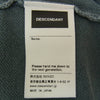 DESCENDANT ディセンダント 21SS 211ATDS-CSM38 CACHALOT PIQUE SS PIGMENT DYE ピグメントダイ加工 刺繍 Tシャツ 半袖カットソー グリーン系 3【新古品】【未使用】【中古】