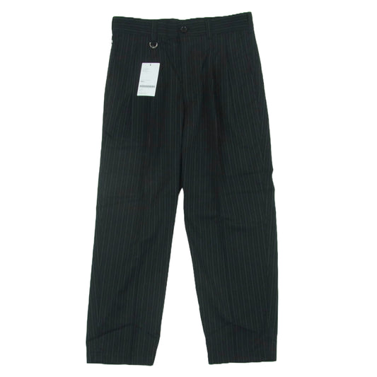 uniform experiment ユニフォームエクスペリメント 21AW UE-212002 PIN STRIPED 2TUCK WIDE TAPERED PANTS ピンストライプ 2タック ワイド テーパード パンツ ブラック系 グレー系 1【新古品】【未使用】【中古】