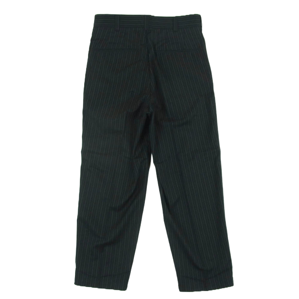 uniform experiment ユニフォームエクスペリメント 21AW UE-212002 PIN STRIPED 2TUCK WIDE TAPERED PANTS ピンストライプ 2タック ワイド テーパード パンツ ブラック系 グレー系 1【新古品】【未使用】【中古】