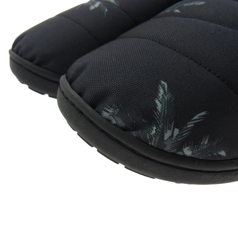 WIND AND SEA ウィンダンシー WDS-C-SUB-25-Q2-SP-01 × SUBU スブ CORDURA Black Palm Tree Sandal ロゴ刺繍 サンダル ブラック系 26-27.5【極上美品】【中古】