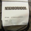NEIGHBORHOOD ネイバーフッド 231BWNH-SHM01 SRL . SHELTECH SHIRT SS ナイロン 半袖 シャツ グレー系 L【美品】【中古】