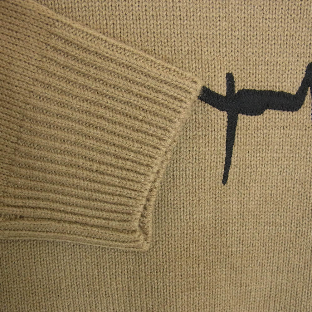 WTAPS ダブルタップス 21AW 212MADT-KNM02 VIBES SWEATER ACRYLIC アクリル ニットセーター ブラウン系 X02【新古品】【未使用】【中古】