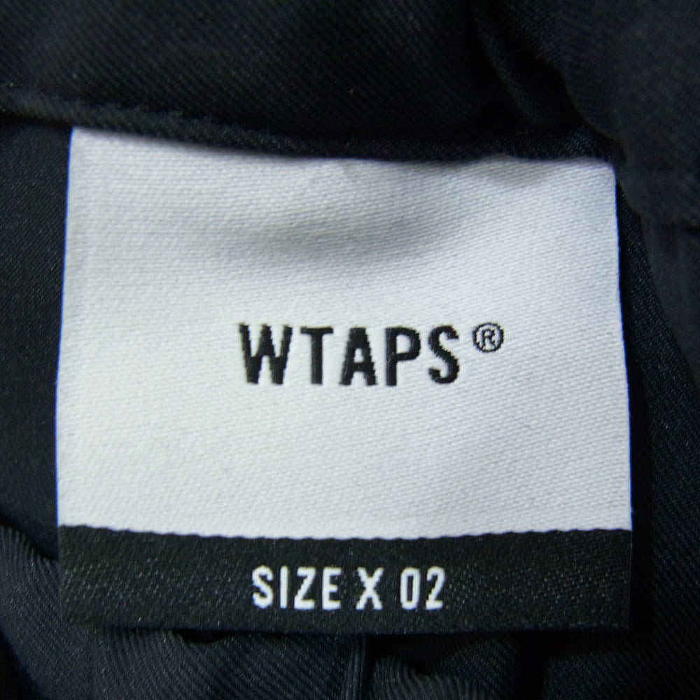 WTAPS ダブルタップス 22AW 222GWDT-PTM02 Bend Trousers ベンド トラウザー パンツ ブラック系 X02【新古品】【未使用】【中古】