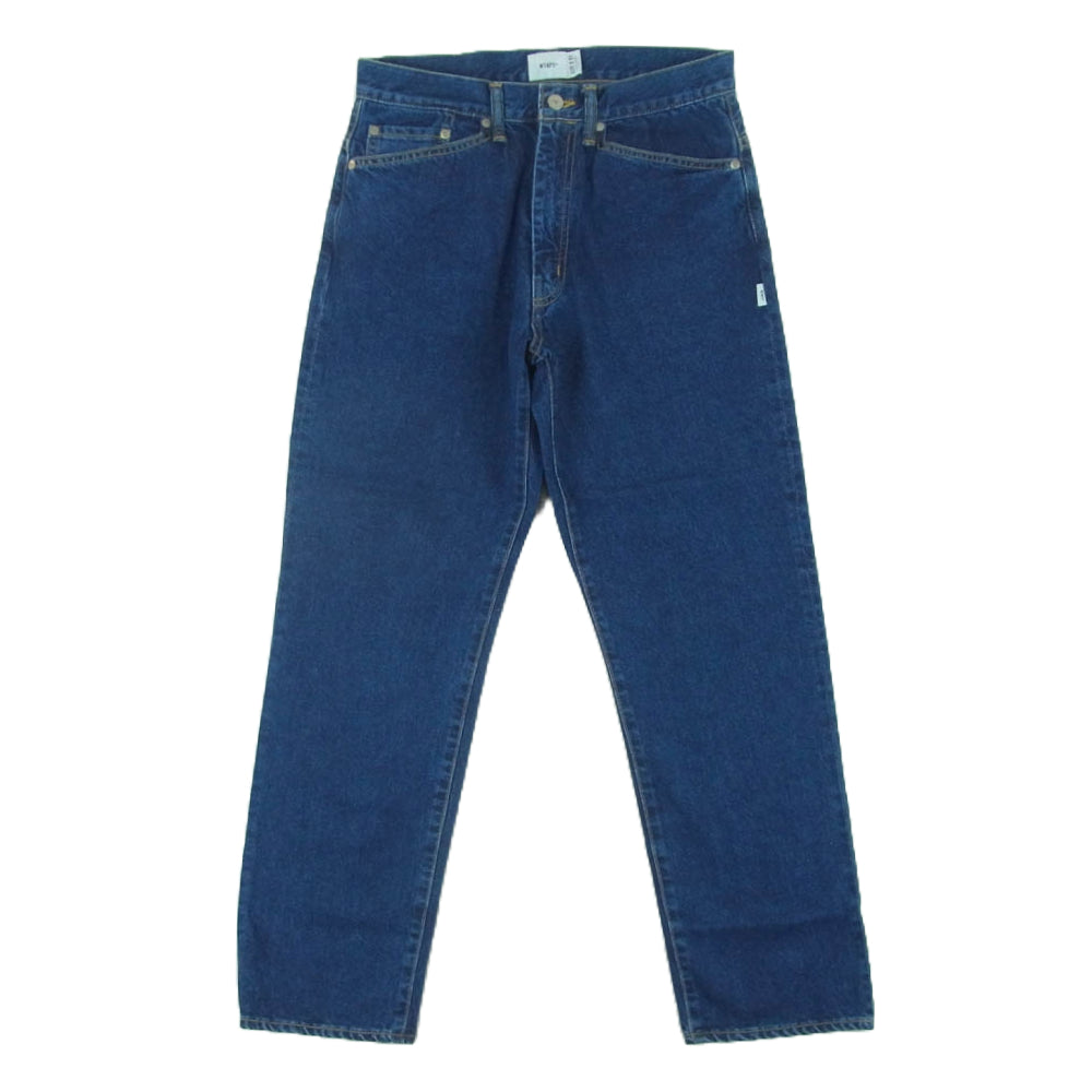 WTAPS ダブルタップス 22AW 222WVDT-PTM04 BLUES BAGGY TROUSERS バギー デニム パンツ インディゴブルー系 31 × 28【極上美品】【中古】