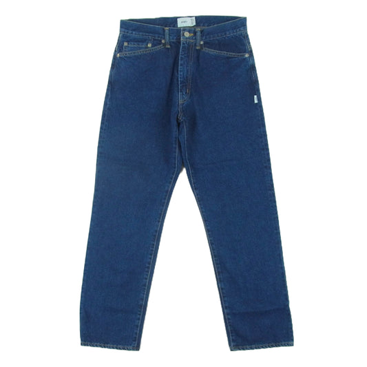 WTAPS ダブルタップス 22AW 222WVDT-PTM04 BLUES BAGGY TROUSERS バギー デニム パンツ インディゴブルー系 31 × 28【極上美品】【中古】