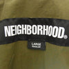 NEIGHBORHOOD ネイバーフッド 222AQNH-JKM01 TRACK PANELLED JACKET トラック パネルド ジャケット カーキ系 L【美品】【中古】