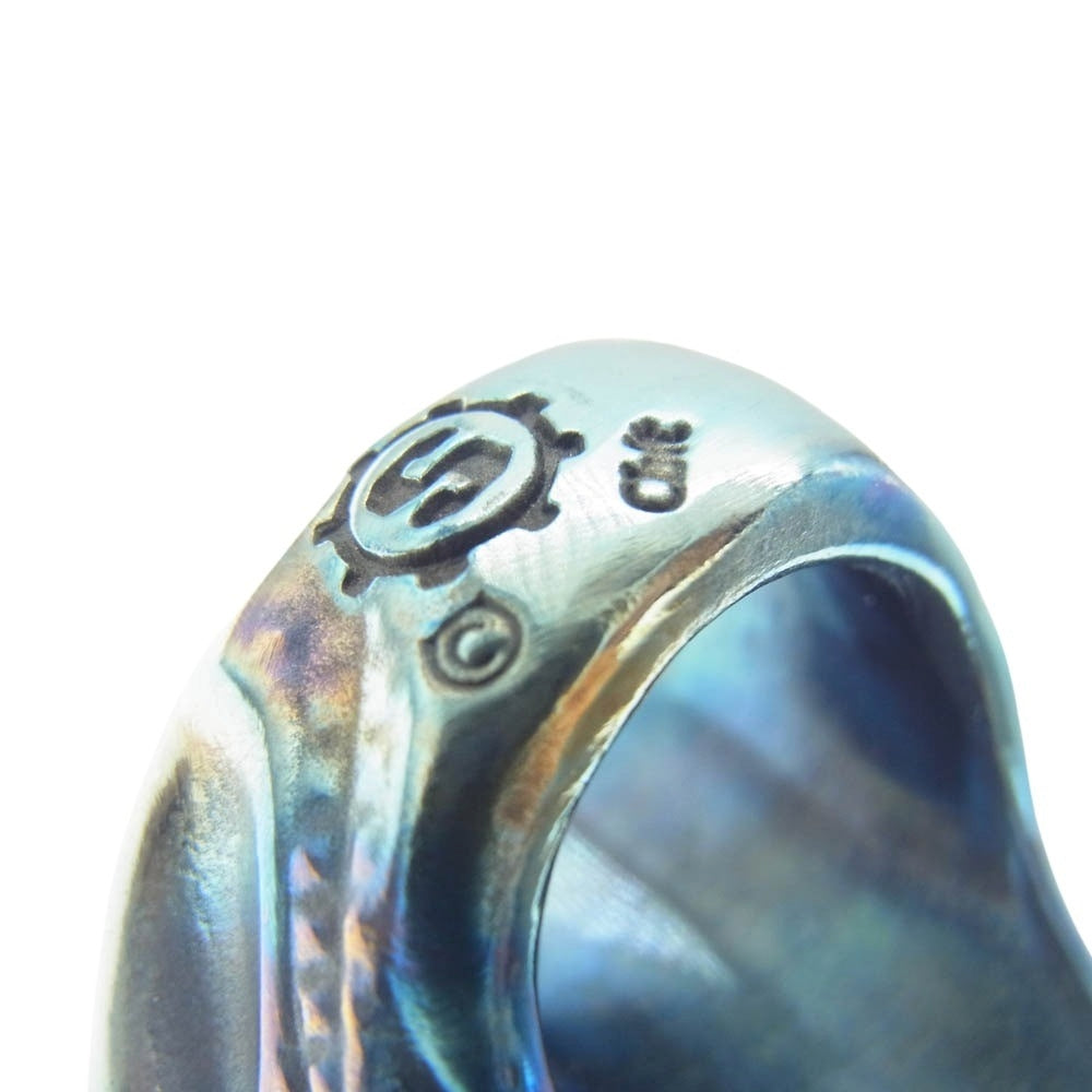 STARLIN GEAR スターリンギア ギャランティーカード付属 パンチャーステルスブレイドチェック リング w コバルト ブルー系 14号【美品】【中古】