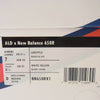 NEW BALANCE ニューバランス BB650RX1 × Aime? Leon Dore エメ レオン ドレ 650R ハイカットスニーカー ホワイト系 ネイビー系 25cm【中古】
