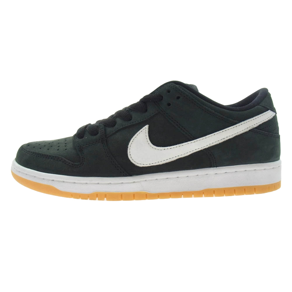 NIKE ナイキ CD2563 006 SB Dunk Low Pro Black White Gum Light Brown ダンク ロー プロ ブラック ホワイト ガム ライトブラウン ブラック系 28cm【美品】【中古】