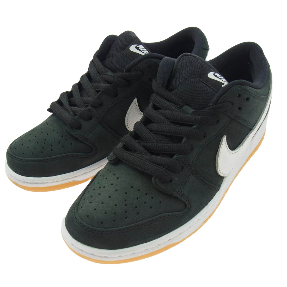 NIKE ナイキ CD2563 006 SB Dunk Low Pro Black White Gum Light Brown ダンク ロー プロ ブラック ホワイト ガム ライトブラウン ブラック系 28cm【美品】【中古】