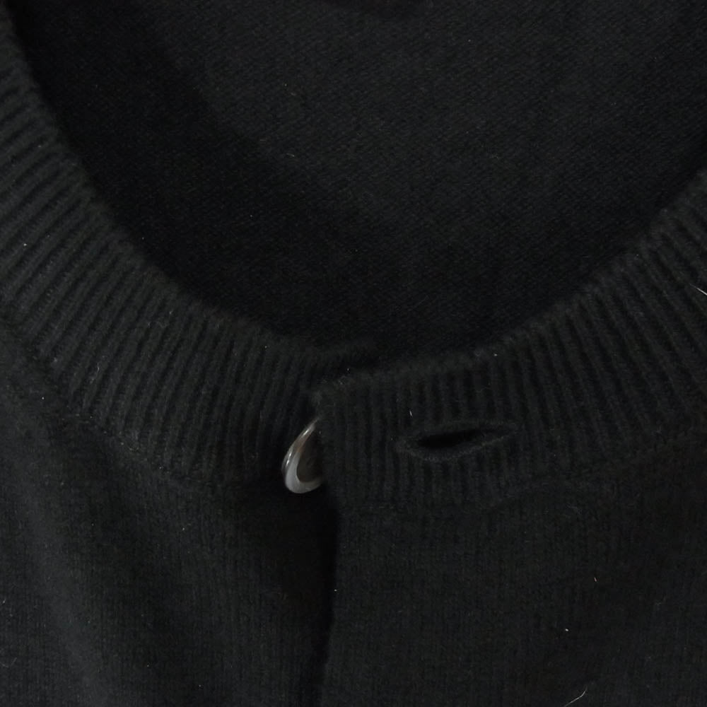 BLACK COMME des GARCONS ブラックコムデギャルソン 24AW 1N-N001 Long Cardigan ロング カーディガン ブラック系 XXL【中古】