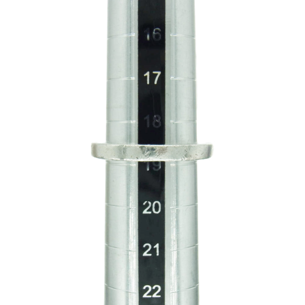 CHROME HEARTS クロムハーツ（原本無） 3mm SPACER PLN スペーサー プレーン リング シルバー系 19号【中古】
