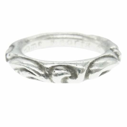 CHROME HEARTS クロムハーツ（原本無） SCRL BAND スクロール バンド リング シルバー系 18.5号【中古】