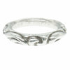 CHROME HEARTS クロムハーツ（原本無） SCRL BAND スクロール バンド リング シルバー系 18.5号【中古】