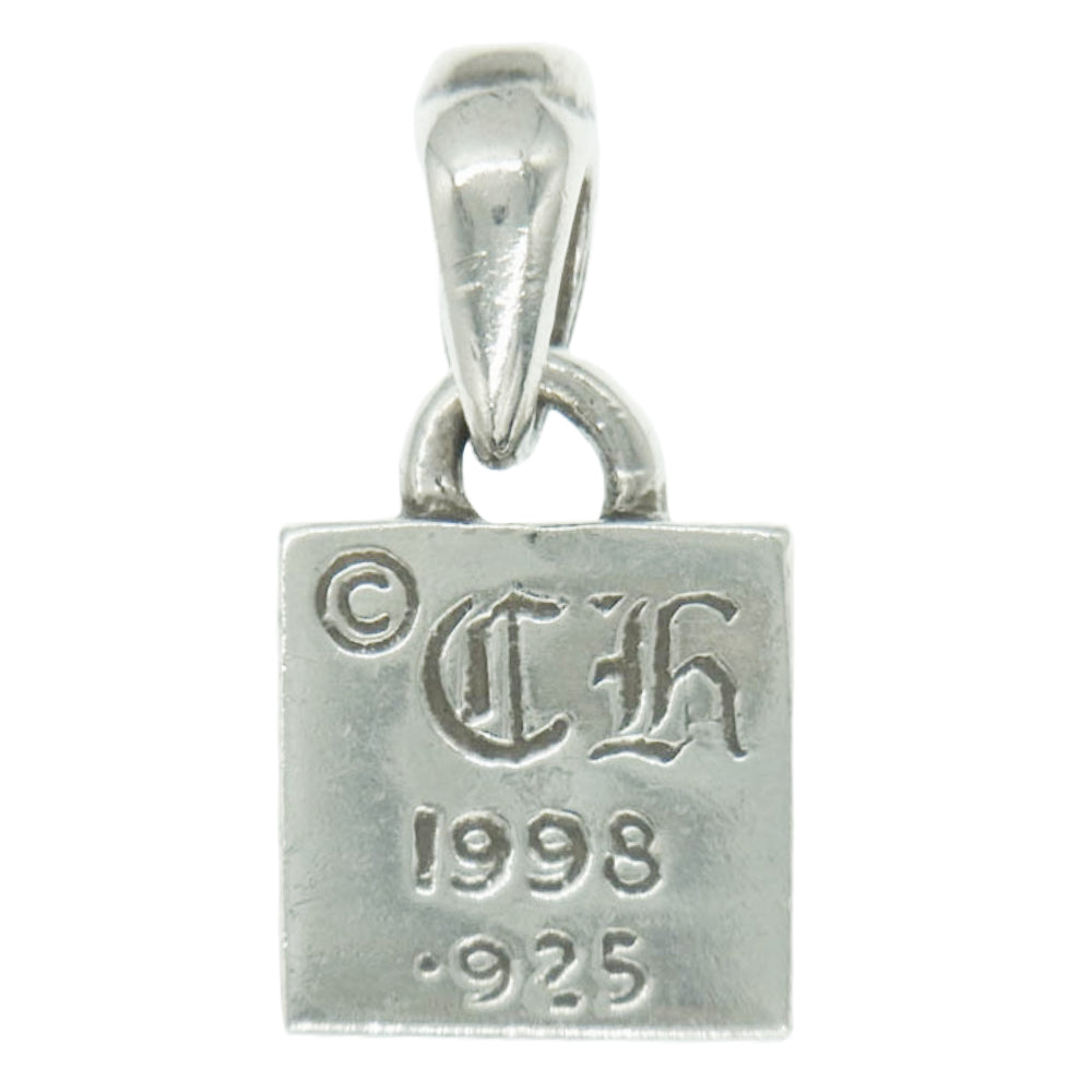 CHROME HEARTS クロムハーツ（原本無） FRAMED HEART フレームドハート チャーム ペンダントトップ シルバー系【中古】