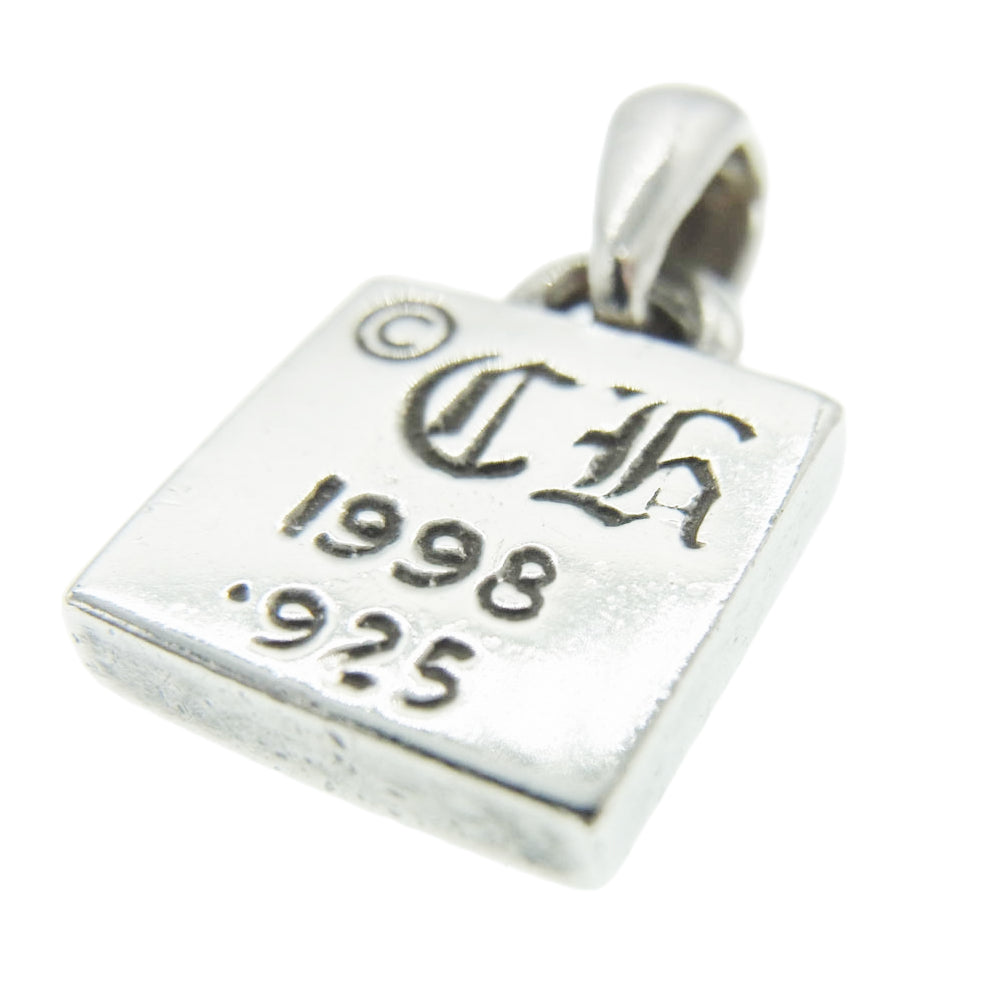 CHROME HEARTS クロムハーツ（原本無） FRAMED HEART フレームドハート チャーム ペンダントトップ シルバー系【中古】