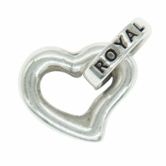 ROYAL ORDER ロイヤルオーダー HEART FRAME ハート フレーム ペンダントトップ シルバー系【中古】