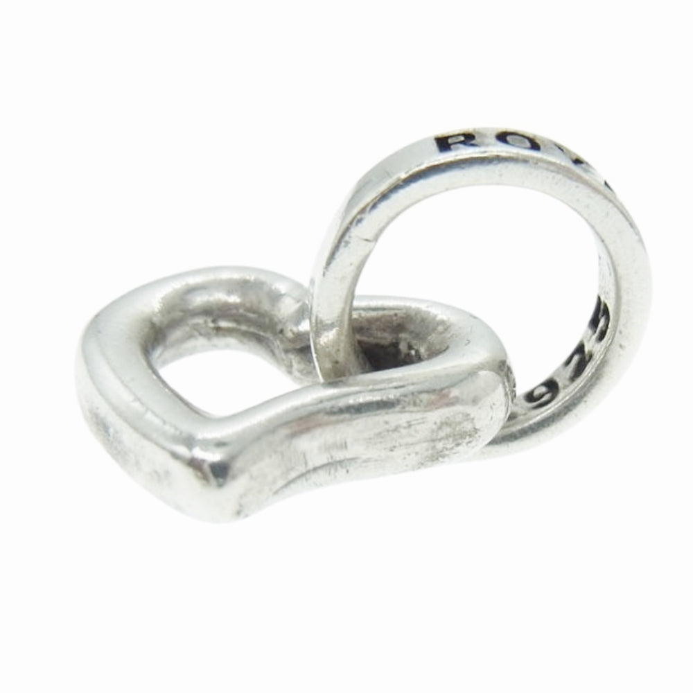 ROYAL ORDER ロイヤルオーダー HEART FRAME ハート フレーム ペンダントトップ シルバー系【中古】