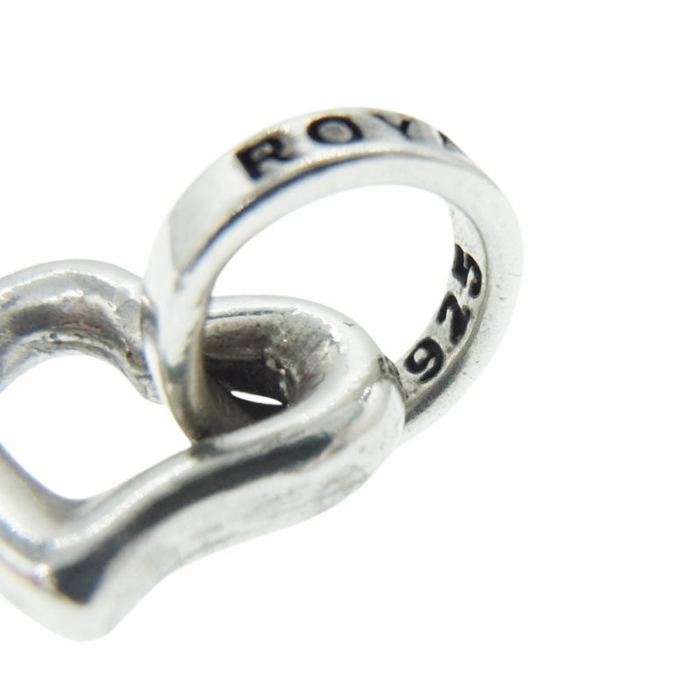 ROYAL ORDER ロイヤルオーダー HEART FRAME ハート フレーム ペンダントトップ シルバー系【中古】