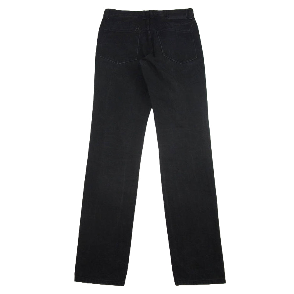 JOHN LAWRENCE SULLIVAN ジョンローレンスサリバン JLS-02-10 RIGID DENIM STRAIGHT PANTS ブラック系 44【中古】