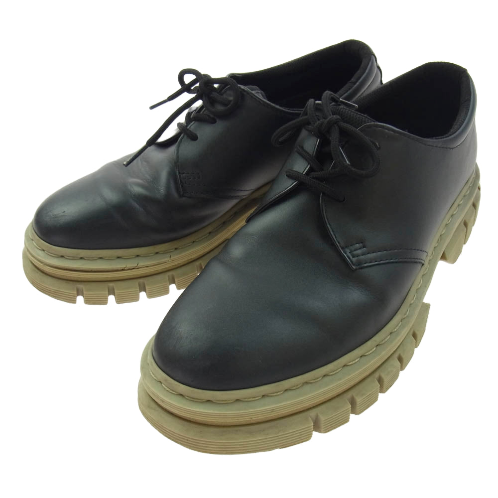 Dr.Martens ドクターマーチン 30772001 RIKARD 3I レザーシューズ 厚底 ブラック系 UK9【中古】