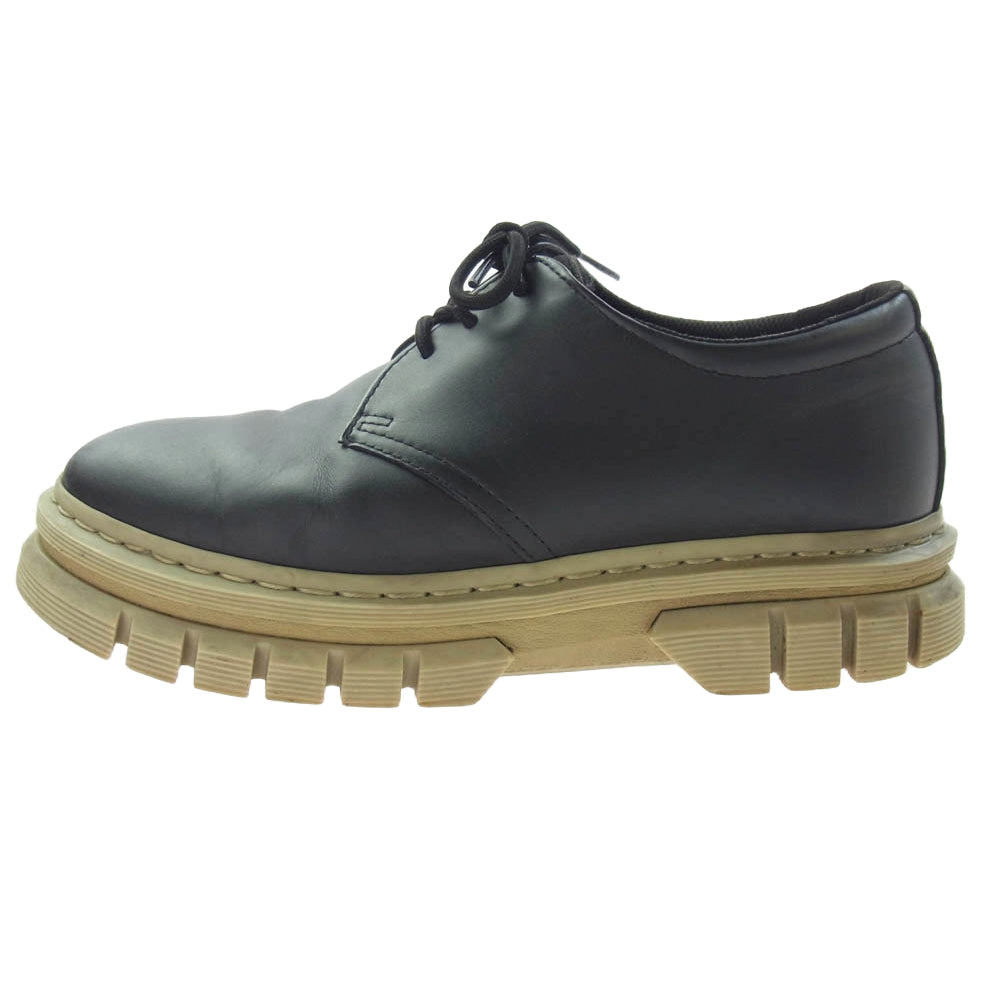Dr.Martens ドクターマーチン 30772001 RIKARD 3I レザーシューズ 厚底 ブラック系 UK9【中古】