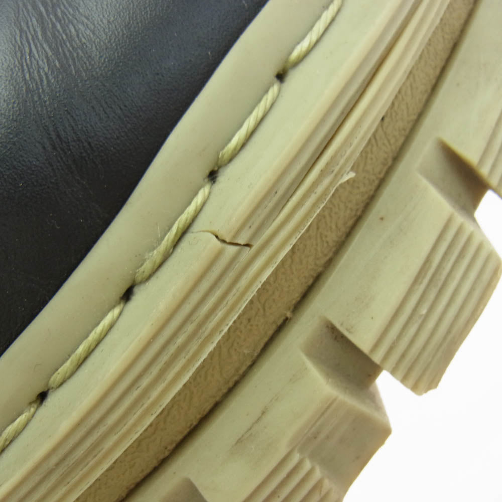 Dr.Martens ドクターマーチン 30772001 RIKARD 3I レザーシューズ 厚底 ブラック系 UK9【中古】