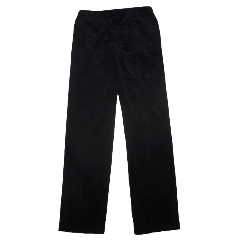 HELMUT LANG ヘルムートラング COTTON VELVET PULL ON PANT コットン ベルベット プル オン パンツ ブラック系 S【中古】