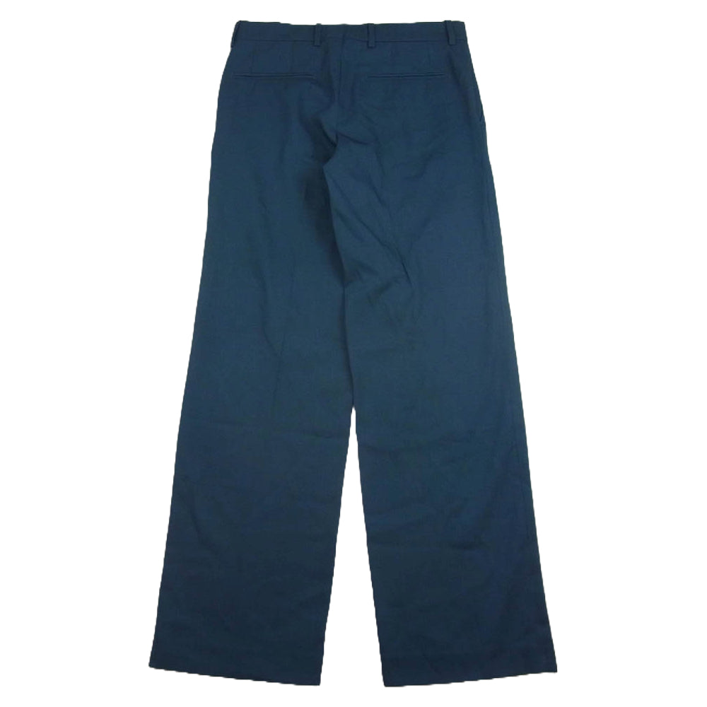 ナマチェコ TUUWA TROUSERS スラックス パンツ ネイビー系 XS【中古】