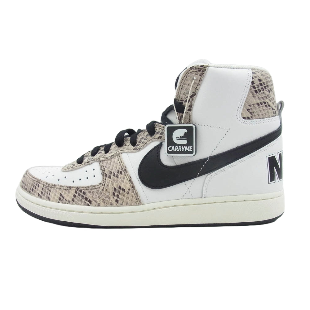 NIKE ナイキ FB1318-100 Terminator High Cocoa Snake ナイキ ターミネーター ハイ ココアスネーク スニーカー 28cm【新古品】【未使用】【中古】
