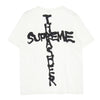 Supreme シュプリーム 24AW thrasher cross tee スラッシャー クロスロゴ Tシャツ ホワイト系 L【新古品】【未使用】【中古】