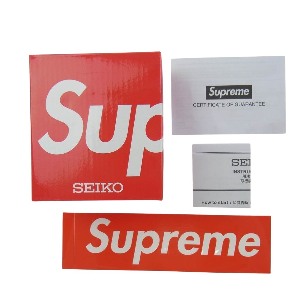 Supreme シュプリーム 25SS QHE912WL Seiko Mai Alarm Clock セイコー アラーム 時計 ホワイト系【新古品】【未使用】【中古】