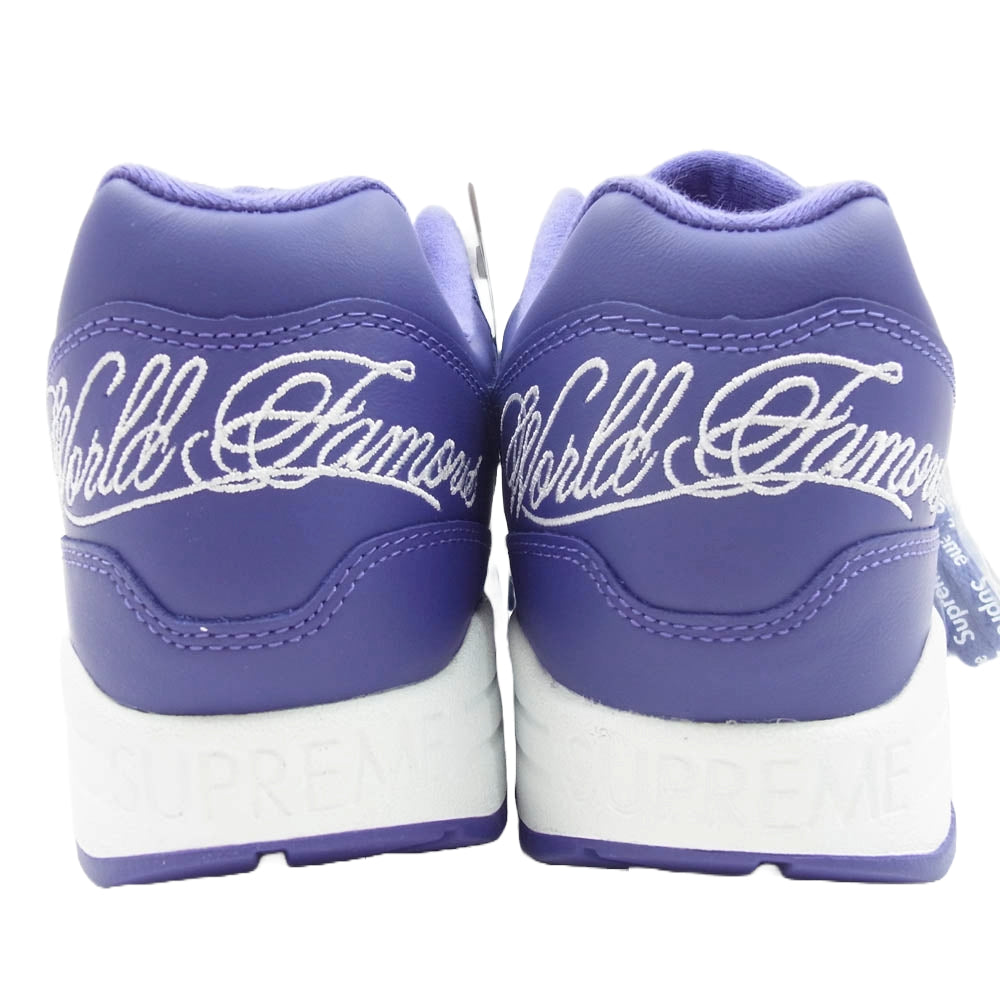 Supreme シュプリーム 25SS HF8813-500 Nike Air Max 1 87 SP Purple ナイキ エアマックス1 スニーカー パープル系 27cm【極上美品】【中古】