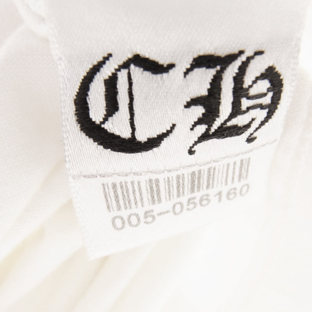 CHROME HEARTS クロムハーツ（原本無） CH T-SHRT ホースシュー バックスクロールラベル プリントTシャツ 半袖カットソー ホワイト系 M【中古】