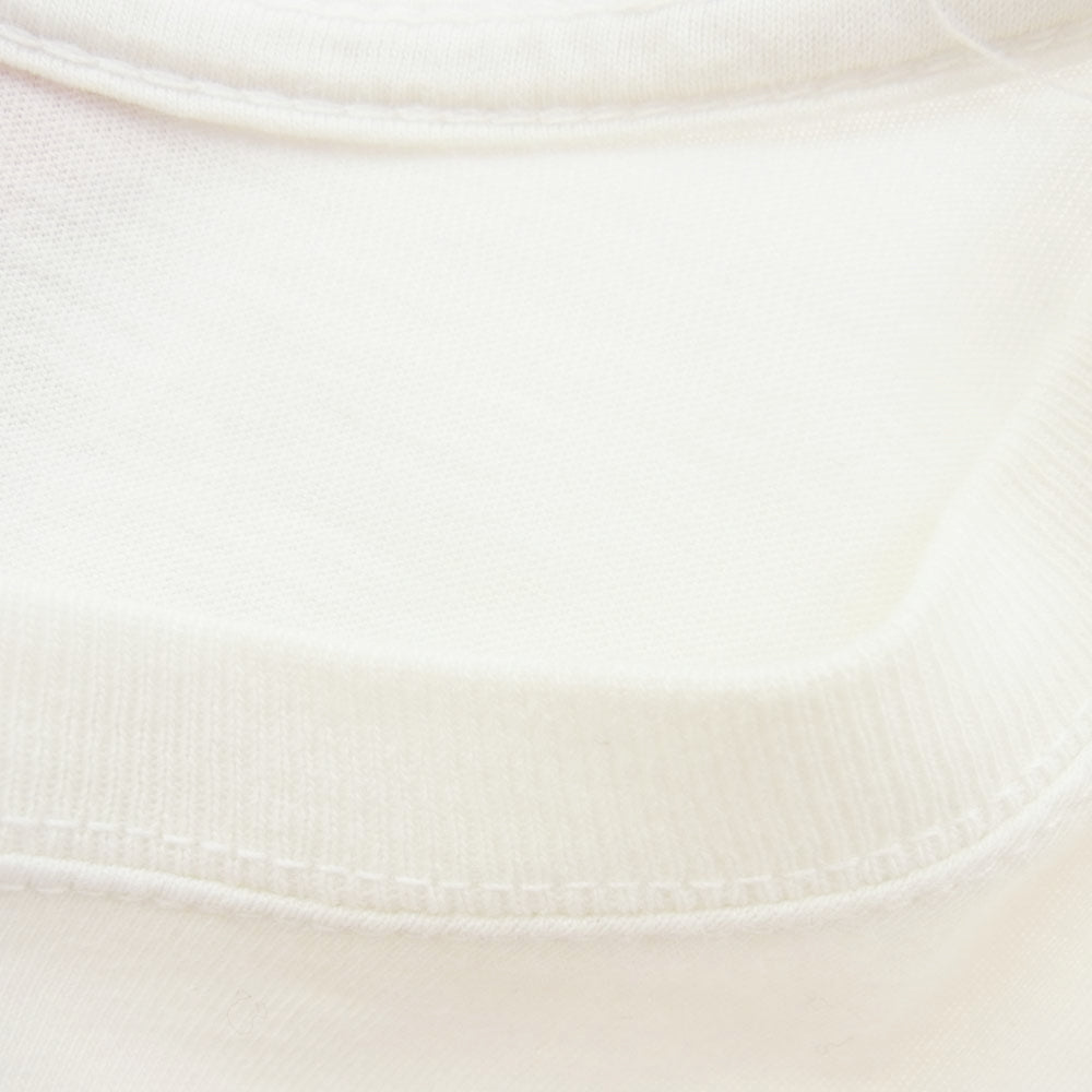 CHROME HEARTS クロムハーツ（原本無） CH T-SHRT ホースシュー バックスクロールラベル プリントTシャツ 半袖カットソー ホワイト系 M【中古】