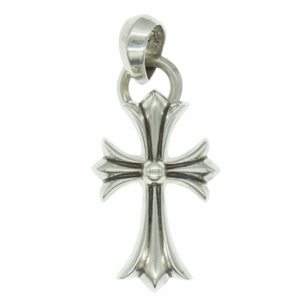 CHROME HEARTS クロムハーツ（原本無） CH CRS SML W BALE スモール CHクロス ペンダントトップ Wベイル シルバー系【中古】