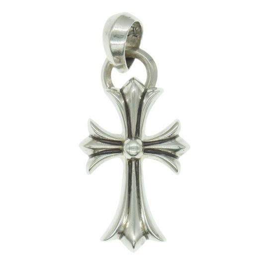 CHROME HEARTS クロムハーツ（原本無） CH CRS SML W BALE スモール CHクロス ペンダントトップ Wベイル シルバー系【中古】
